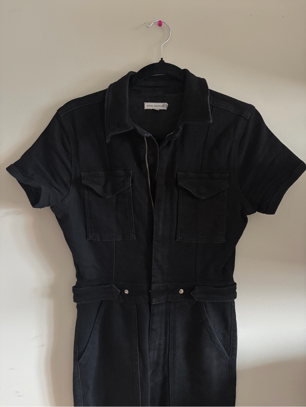 Good American Fit for Success Denim Jumpsuit